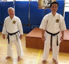 Senseit Shuichi Tokunaga 5. dan ja Masatoshi Takenishi 7. dan