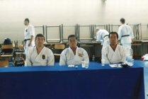 3. European Gasshuku Assisi Italia kesäkuu 1998
Senseit Hiromi Suzuki, Yoshio Hichiya ja Hisao Sunagawa