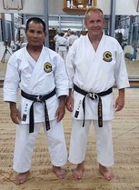 Kikugawa Dojo elokuu 2017
Senseit Masanari Kikugawa 9. dan ja Jouni Hirsimäki 6. dan